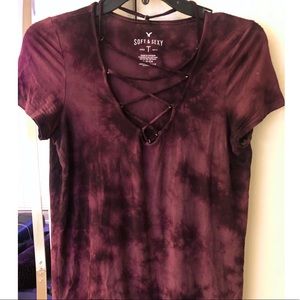American Eagle Acid washed soft and sexy T-shirt